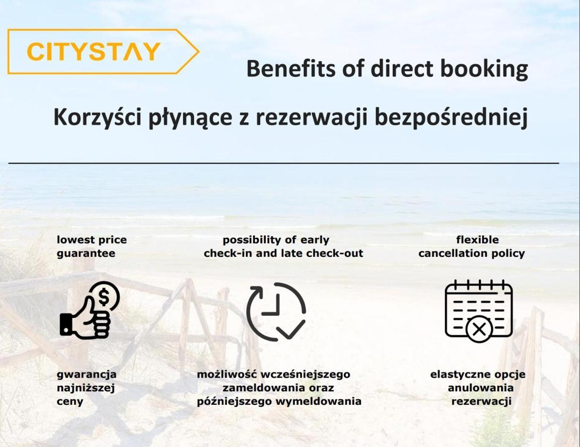 Citystay Dekerta Apartment Гданськ Екстер'єр фото